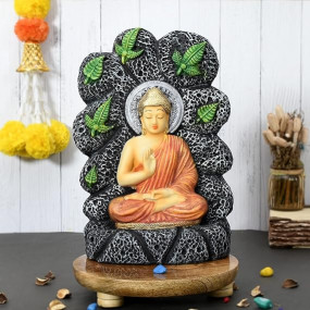 Resin Blessing Buddha Statue