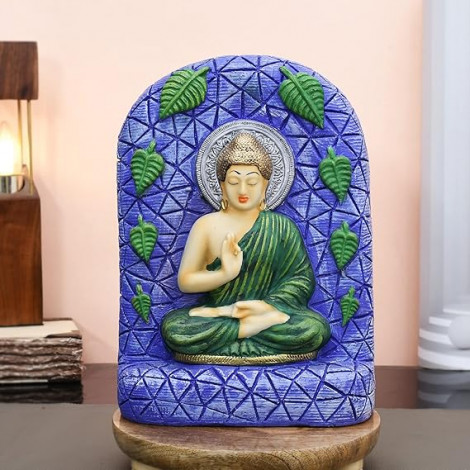 Polyresin Blessing Buddha Statue