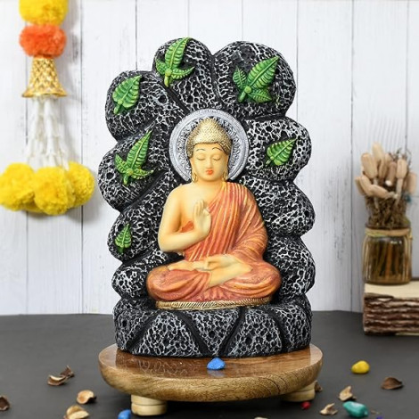 Resin Blessing Buddha Statue