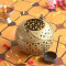 Metal Golden Lota Candle Holder